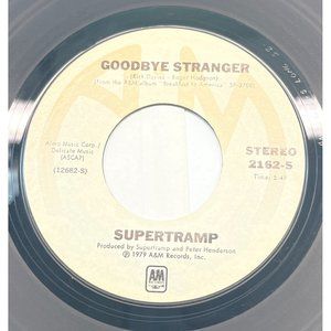 Supertramp Goodbye Stranger / Even in the Quietest Moments 45 Classic Rock A&M